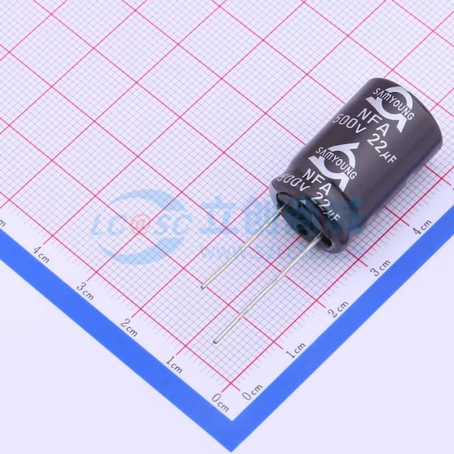 22uF ±20% 500V 【插件】实物图