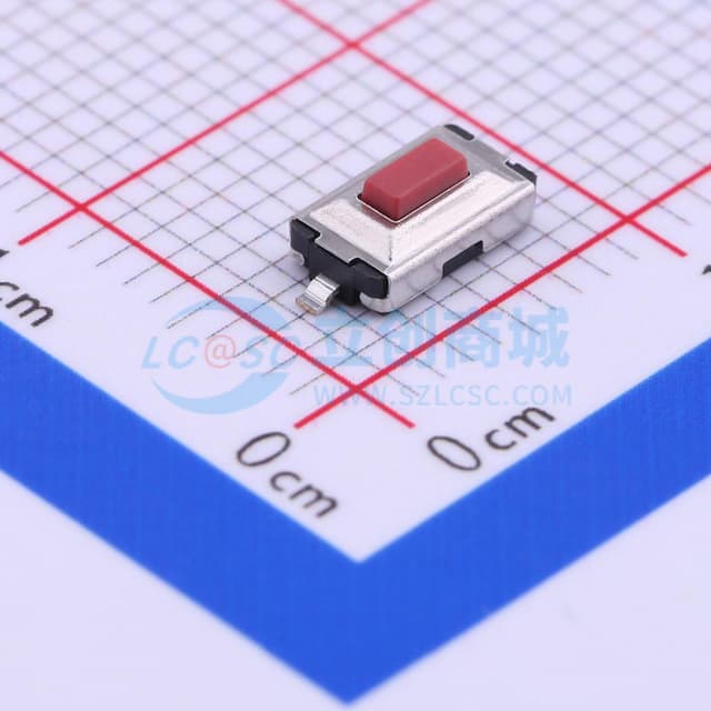 6.1*3.7*2.5mm 立贴 轻触开关实物图