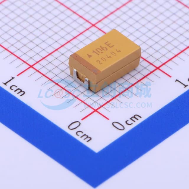 10uF ±10% 25V实物图