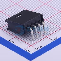 黑色 1x4P 间距:2.54mm 弯插【插件】缩略图