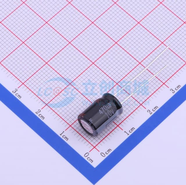 470uF ±20% 10V 【插件】实物图