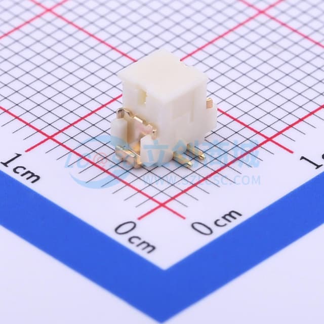 1x2P 间距:1.25mm实物图