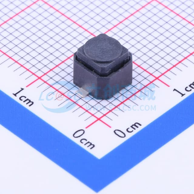 6*6*5mm 立贴 轻触开关实物图