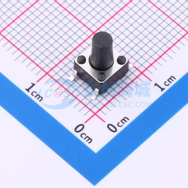 6*6*9mm 贴片 轻触开关实物图
