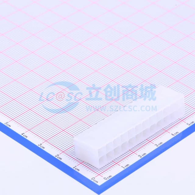 2x12P 间距:4.2mm 直插 系列:Mini-Fit(MX 4.2) 【插件】实物图