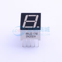 1位0.56英寸红色数码管 共阴极 【LE】缩略图