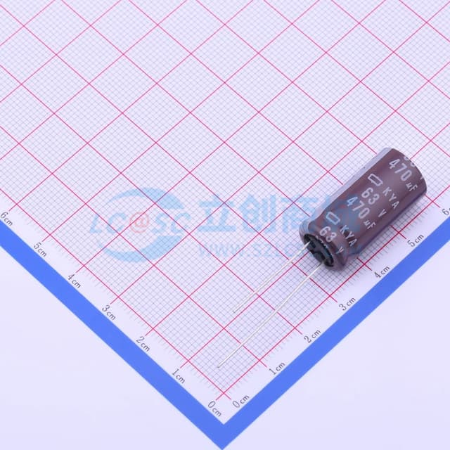 470uF ±20% 63V 【插件】实物图