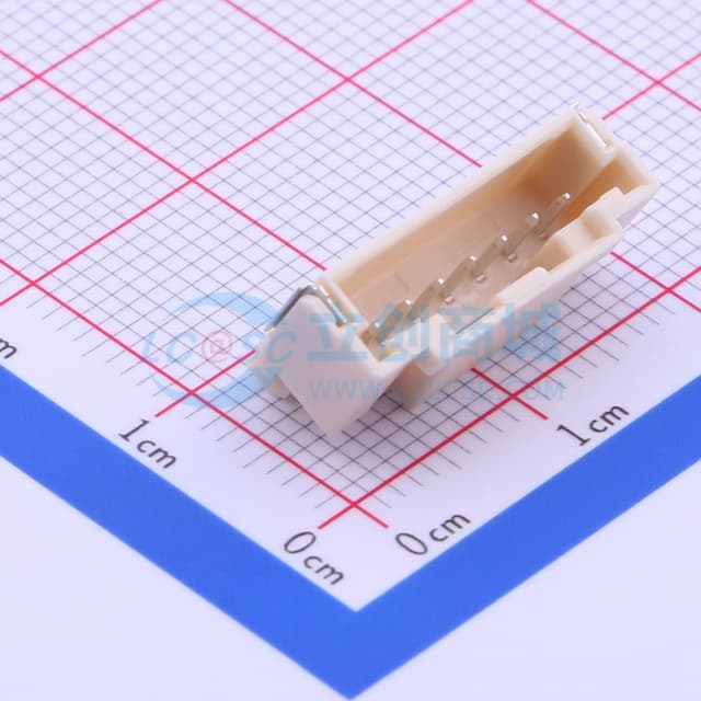 1x7P 间距:2mm 卧贴 系列:DuraClik(MX 2.0)实物图