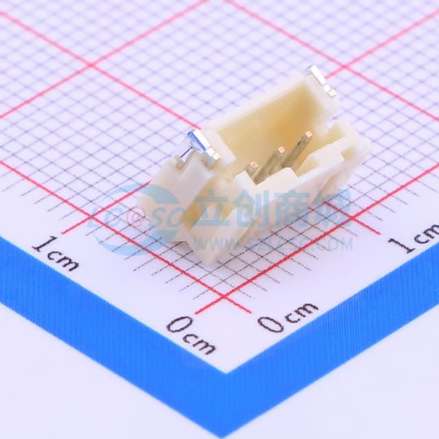 1x3P 间距:2mm 卧贴 系列:PH实物图