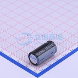 220uF ±20% 80V 【插件】缩略图