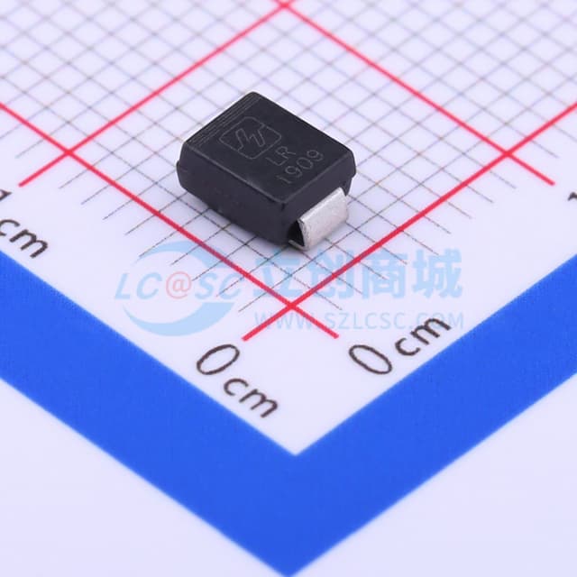 单向TVS 17V截止 峰值浪涌电流：21.8A实物图