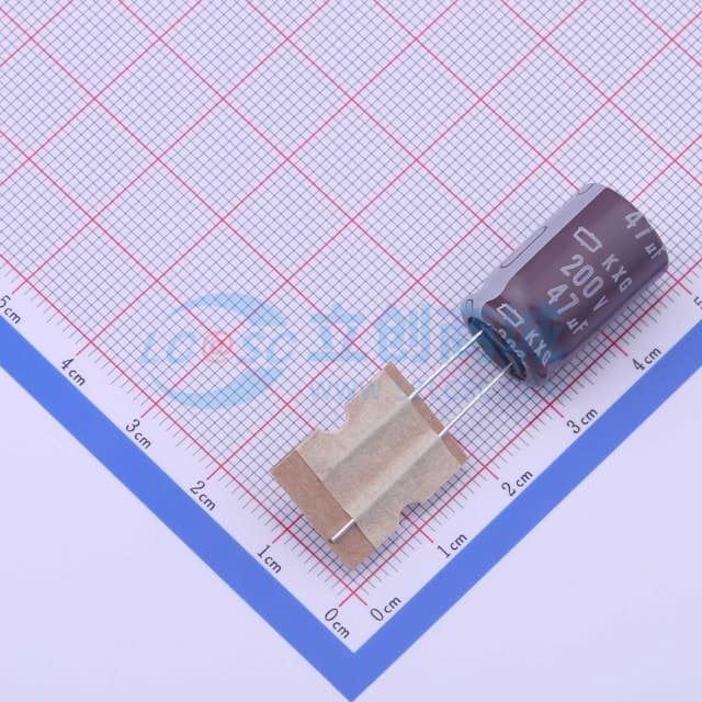 47uF ±20% 200V 【插件】实物图