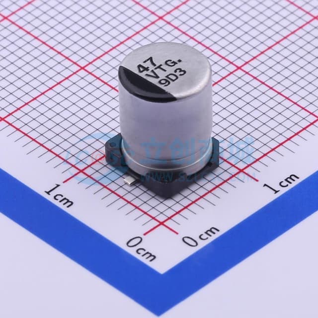 47uF ±20% 35V实物图