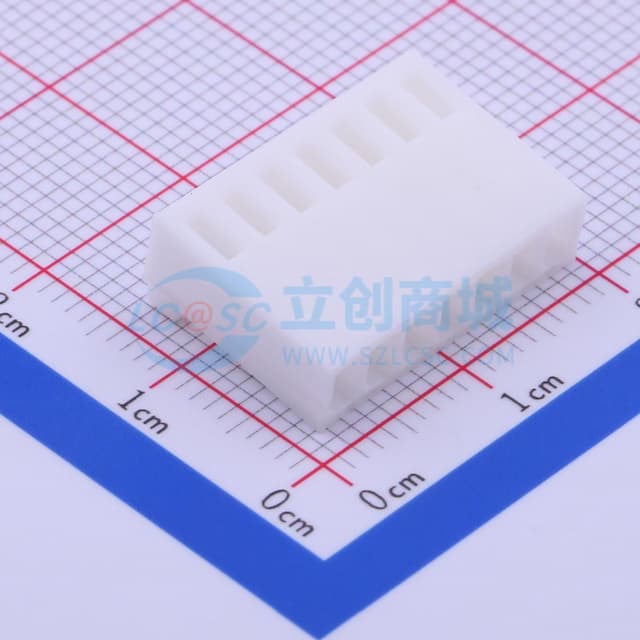 2.54mm 1x7P实物图