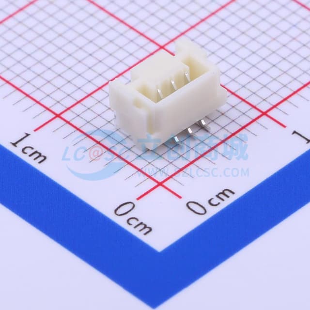 1x3P 间距:1.25mm 立贴实物图