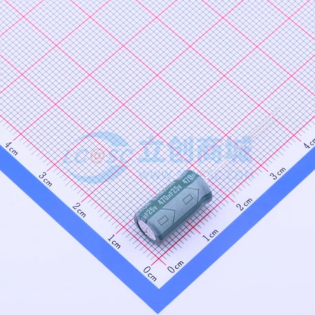470uF ±20% 25V 【插件】实物图