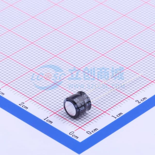 47uF ±20% 16V 停产 【引线】实物图