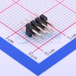 2x4P 间距:2mm 方针 直插 【排针】缩略图