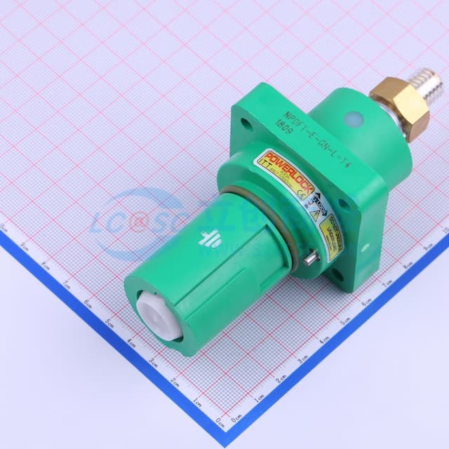 圆形电源连接器性能参数实物图