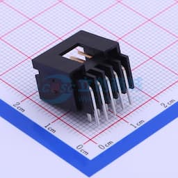 2x5P 间距:2.54mm 弯插 【插件】缩略图