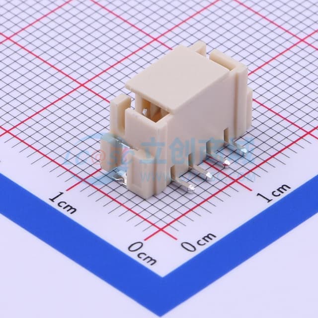1x4P 间距:2.5mm 立贴 系列:XH实物图