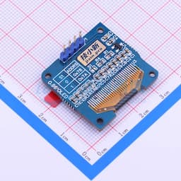 OLED显示器模块-0.96寸(4PIN)(白色)缩略图