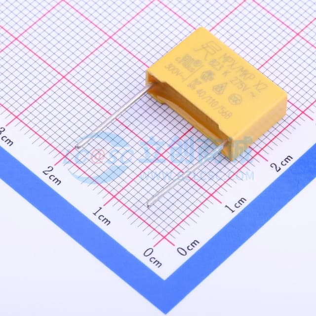 82nF ±10% 275V 等级:X2 【安规】实物图