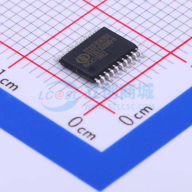 SC92F8362BX20U实物图