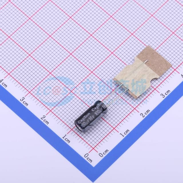 100uF ±20% 16V 【引线】实物图