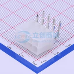 2x4P 间距:4.2mm 弯插 【插件】缩略图
