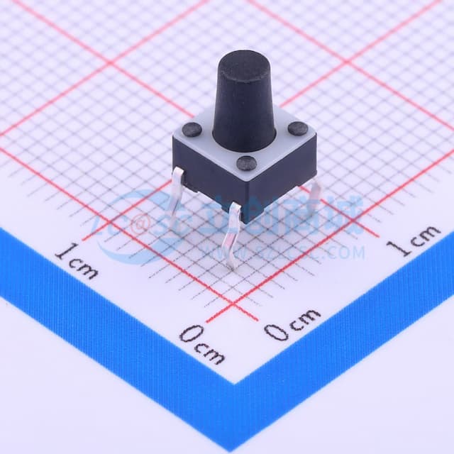 6*6*4.9mm 直插 轻触开关 【轻触】实物图