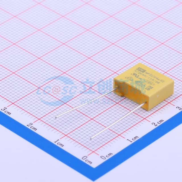 4.7nF ±10% 275V 等级:X2 【安规】实物图