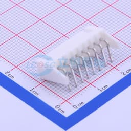 白色 1x8P 间距:2.5mm 弯插【插件】缩略图