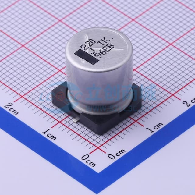 220uF ±20% 63V实物图