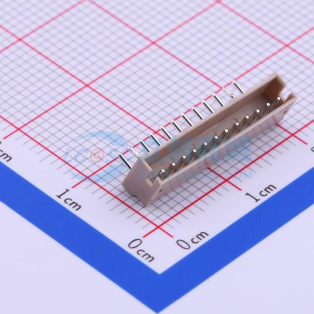 1x12P 间距:1.5mm 弯插【插件】实物图