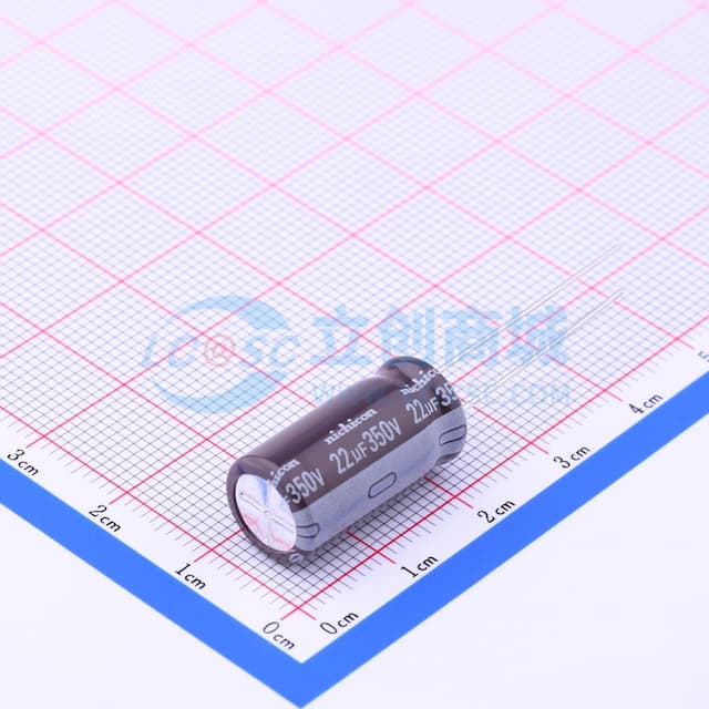 22uF ±20% 350V 【引线】实物图