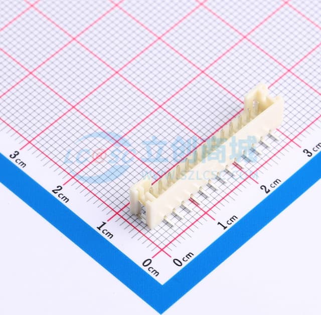 1x13P 间距:2mm 立贴 系列:PH实物图