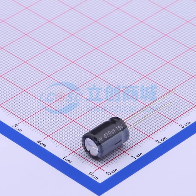 470uF ±20% 16V 【插件】实物图