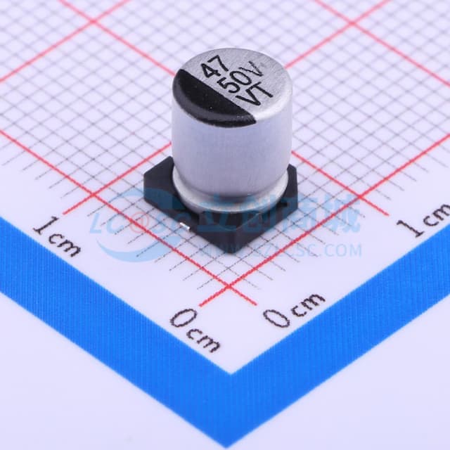 47uF ±20% 50V实物图