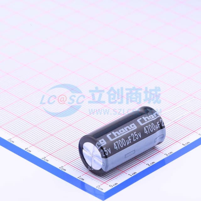 4700uF ±20% 25V 【插件】实物图