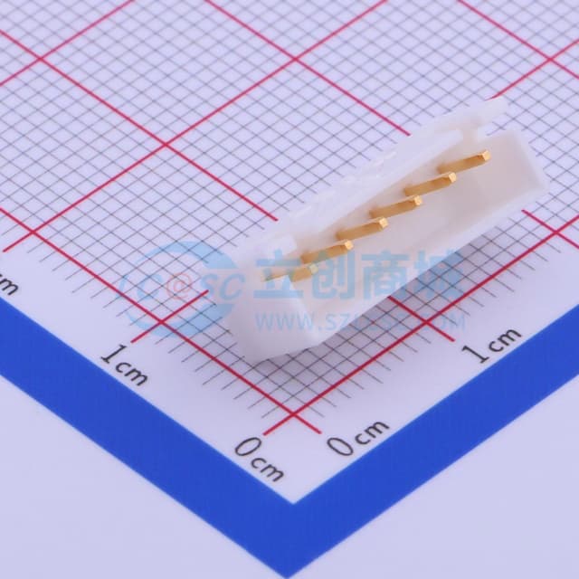 1x6P 间距:2.5mm 直插 系列:XH 【插件】实物图