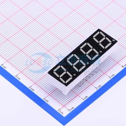 4位0.39英寸红色数码管 共阳极 【LE】缩略图
