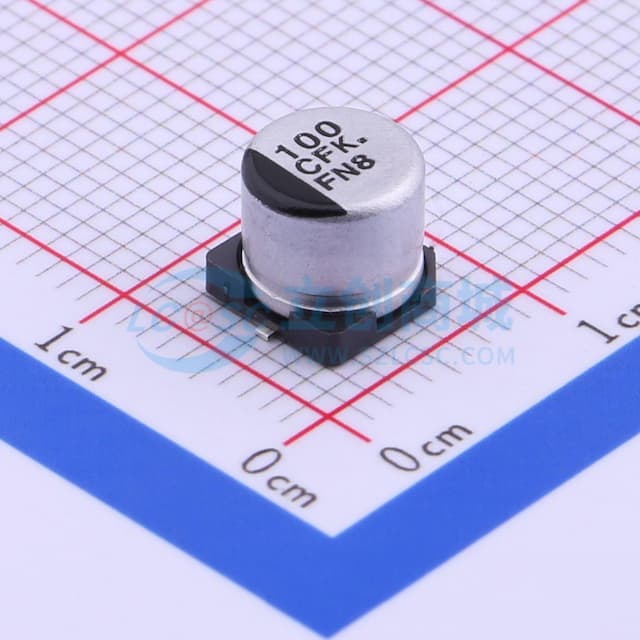 100uF ±20% 16V实物图