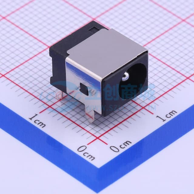 DC电源插座 内径:2mm 外径:6mm 【AC】实物图