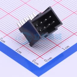 2x4P 间距:2.54mm 弯插 【插件】缩略图