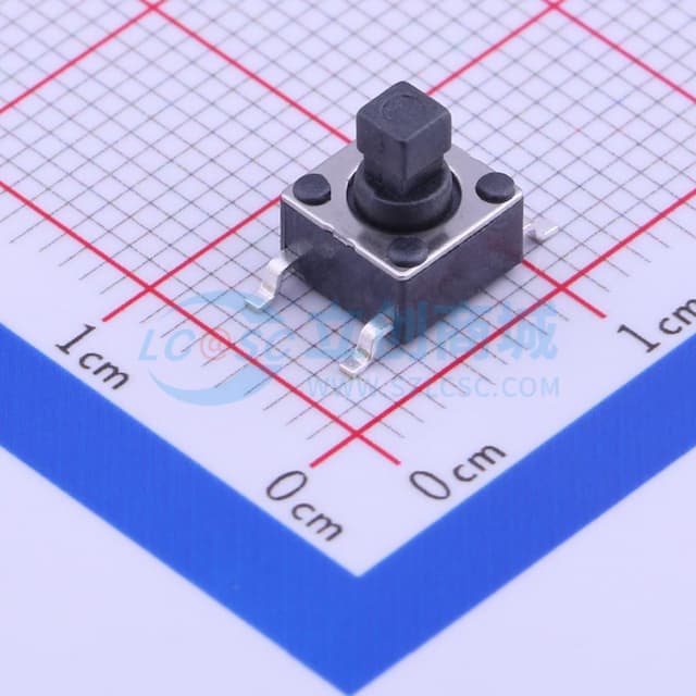 6*6*3.9mm 立贴 轻触开关实物图