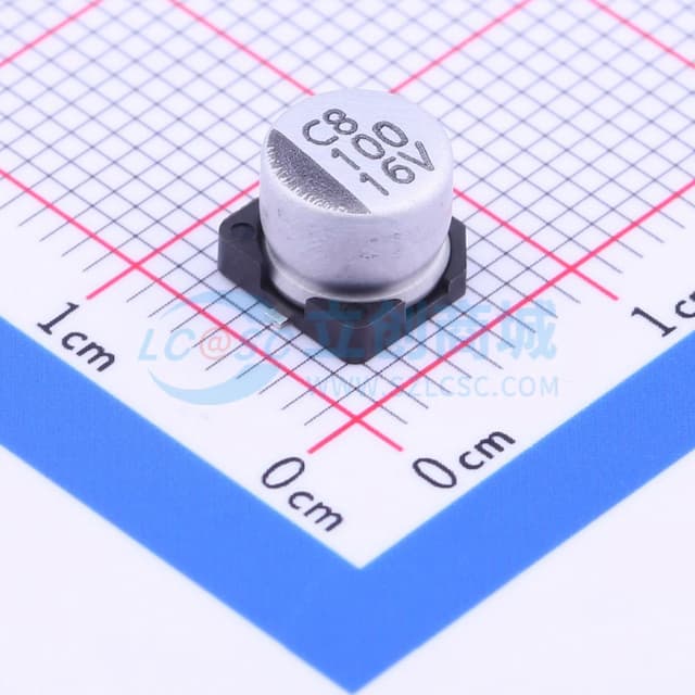 100uF ±20% 16V 停产实物图