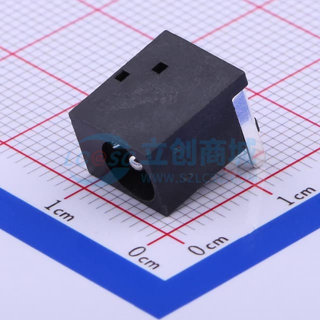 DC电源插座 内径:2mm 外径:6mm 【AC】实物图