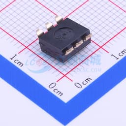 间距2.54mm 平拨,凸起式 3位拨码开关缩略图