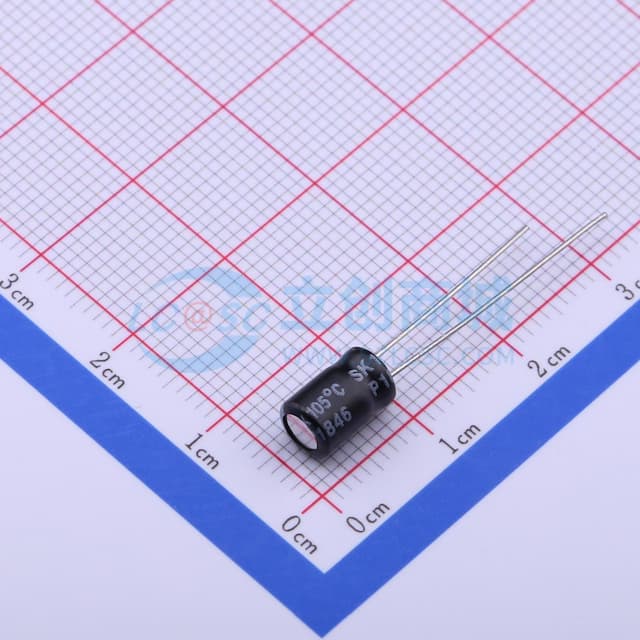 22uF ±20% 16V 【引线】实物图